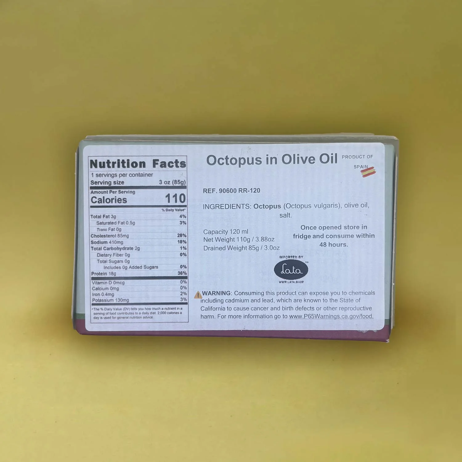 A Conserveira Selección Octopus in Olive Oil - Image 5