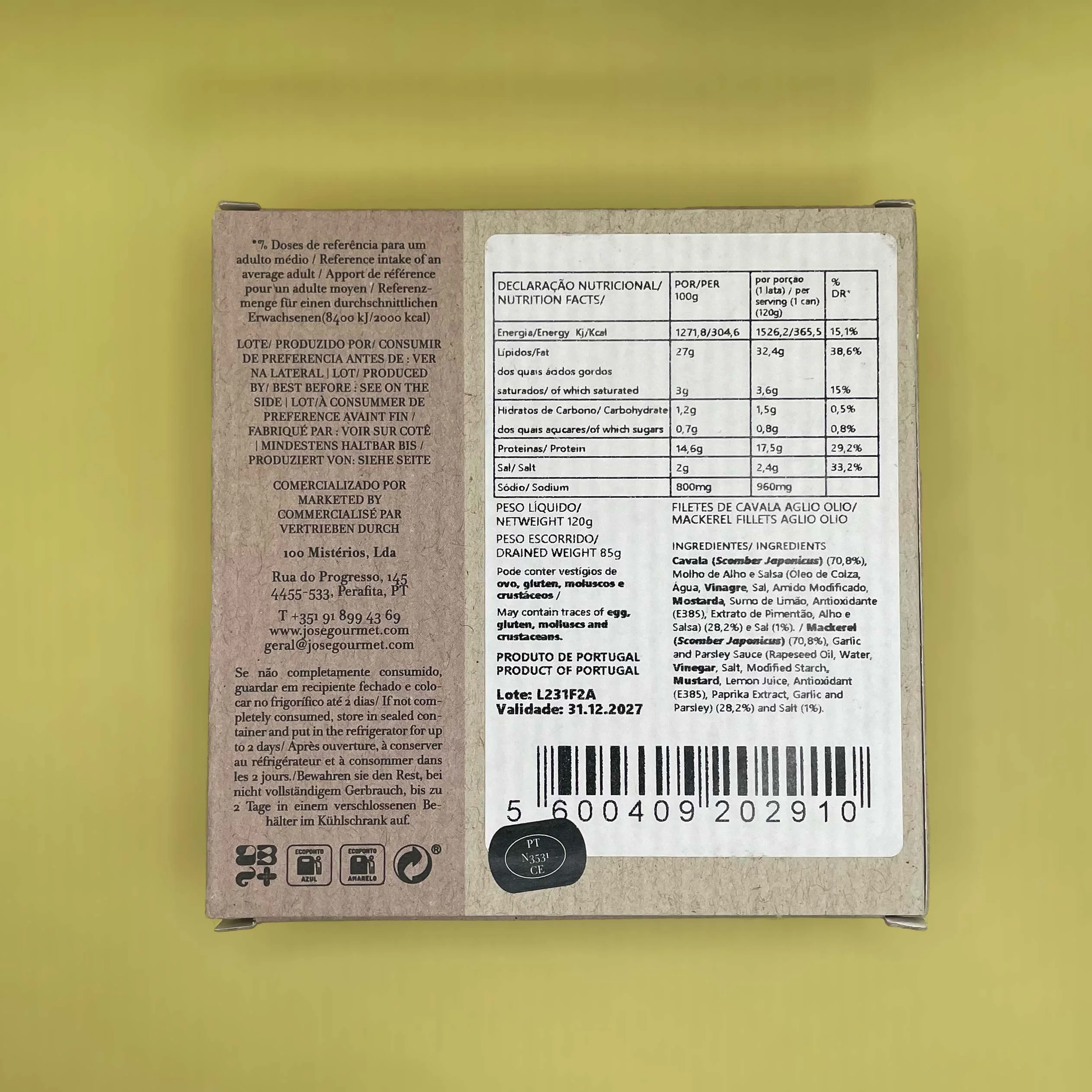 ABC+ Mackerel Fillets in Aglio e Olio sauce - Image 5