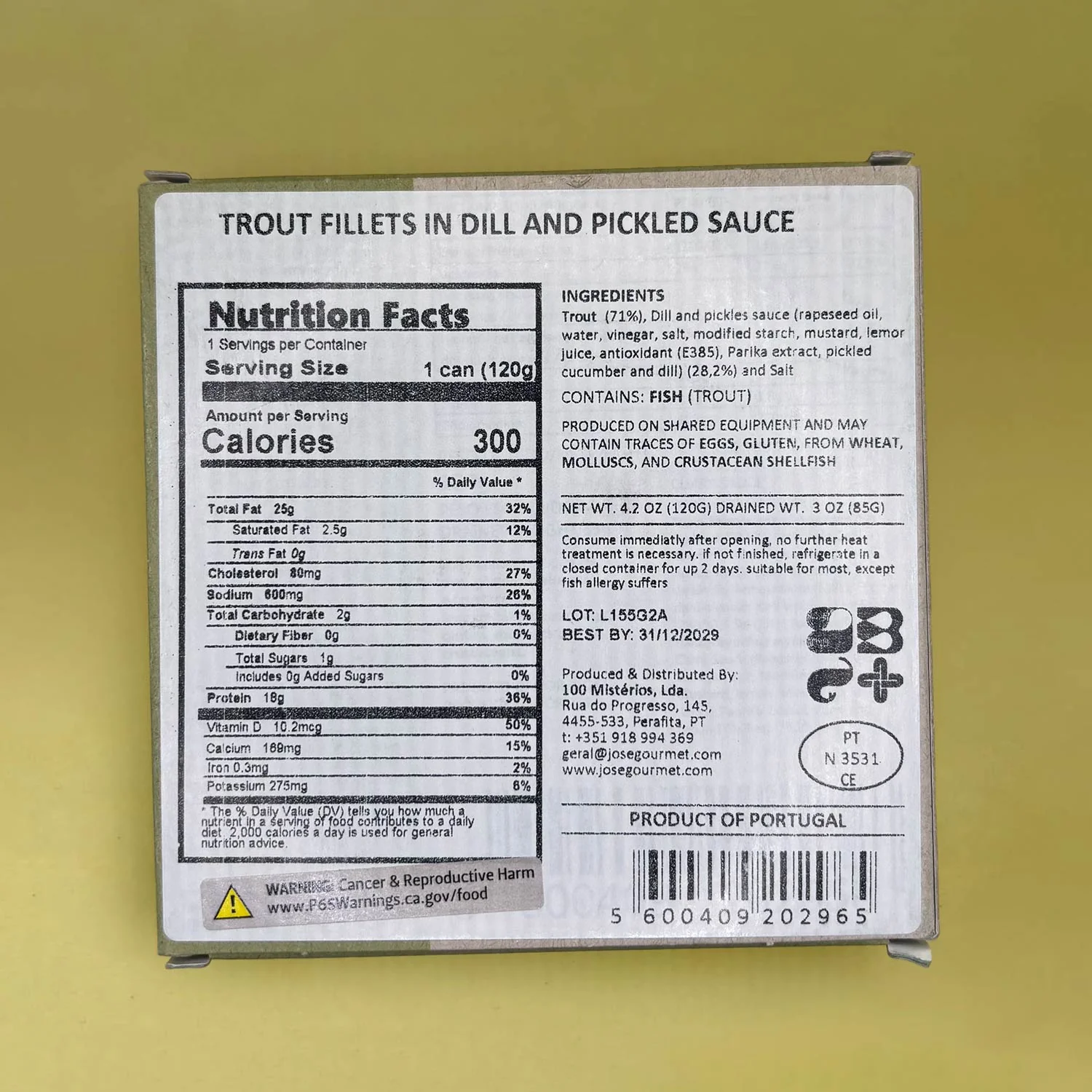 ABC+ Trout Fillets in Dill and Pickles Sauce - Image 4