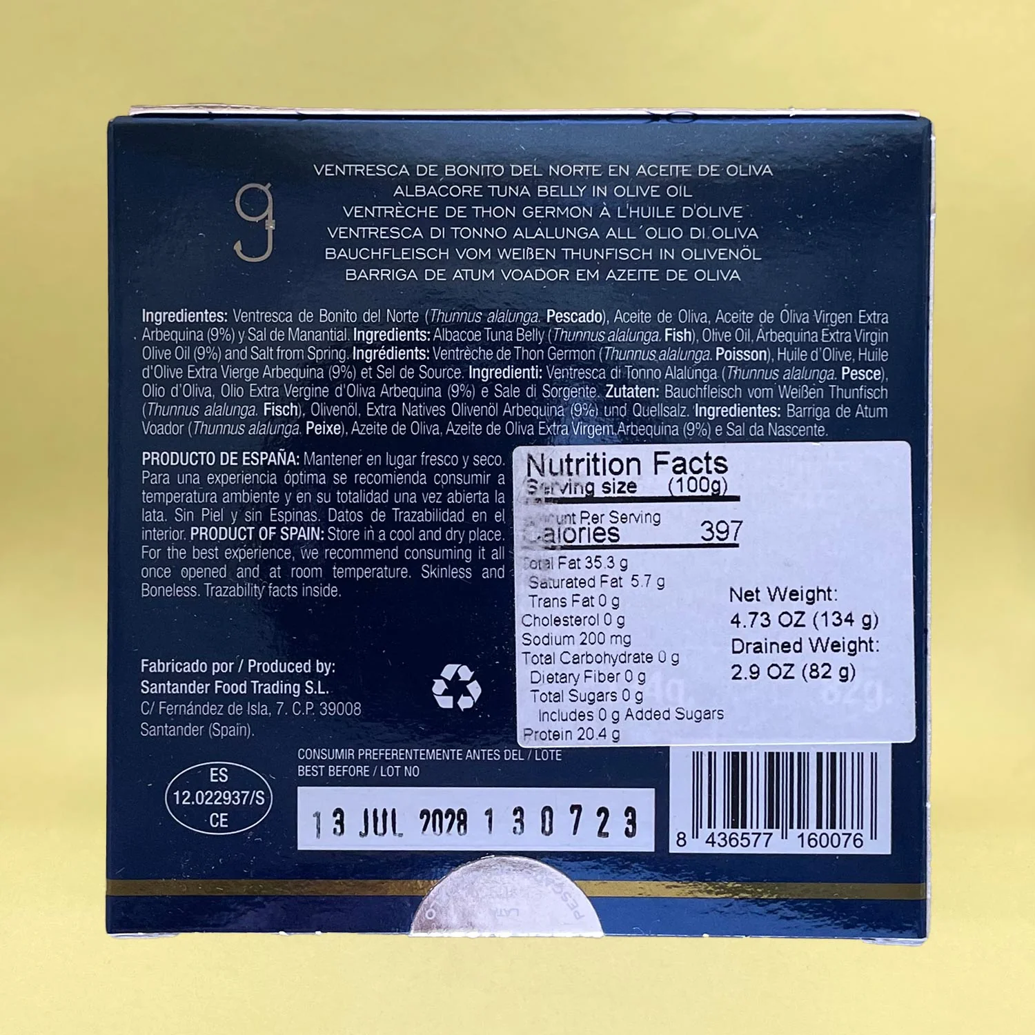 Artesanos Alalunga Albacore Tuna Belly in Olive Oil - Image 4