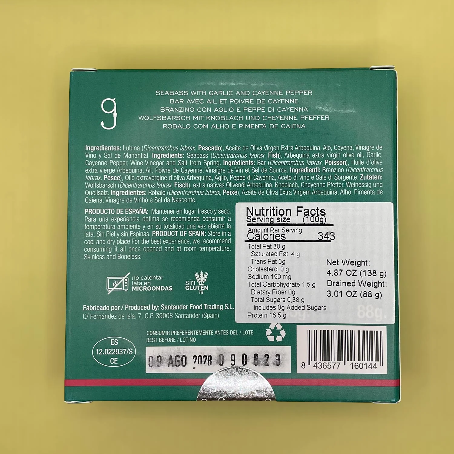 Artesanos Alalunga Sea Bass with Garlic and Cayenne Pepper (a la Bilbaina) - Image 4