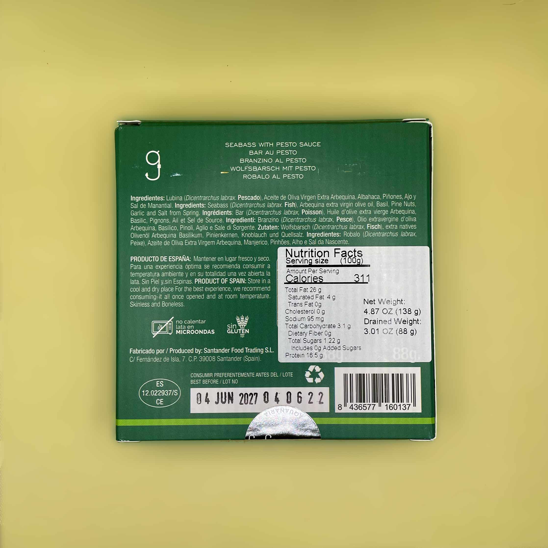 Artesanos Alalunga Sea Bass with Pesto - Image 5