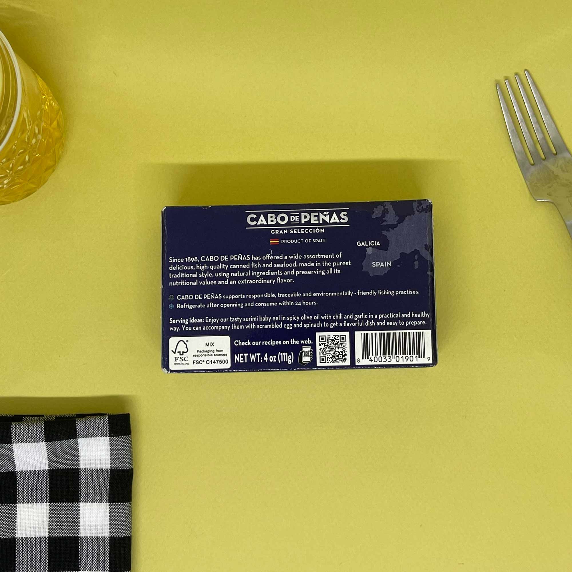 Cabo de Peñas Surimi Baby Eels in Olive Oil - Image 4