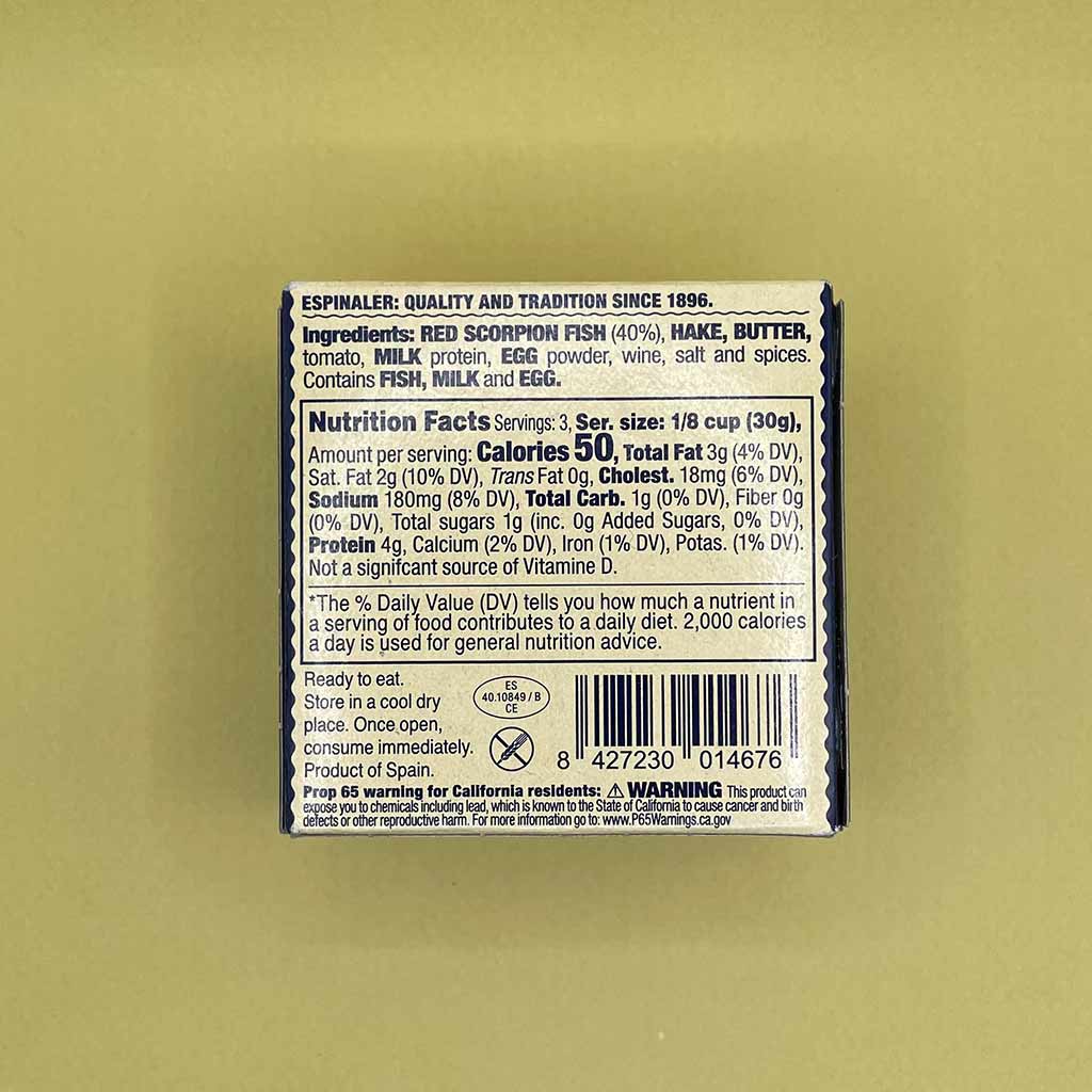 Espinaler Scorpion Fish Pâté - Image 3