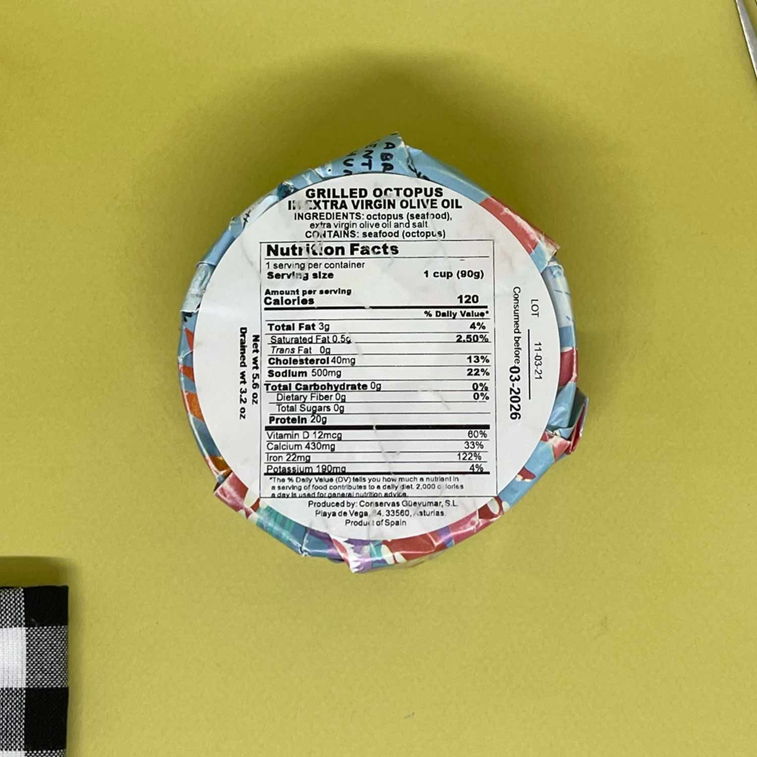 Güeyu Mar Chargrilled Octopus - Image 5