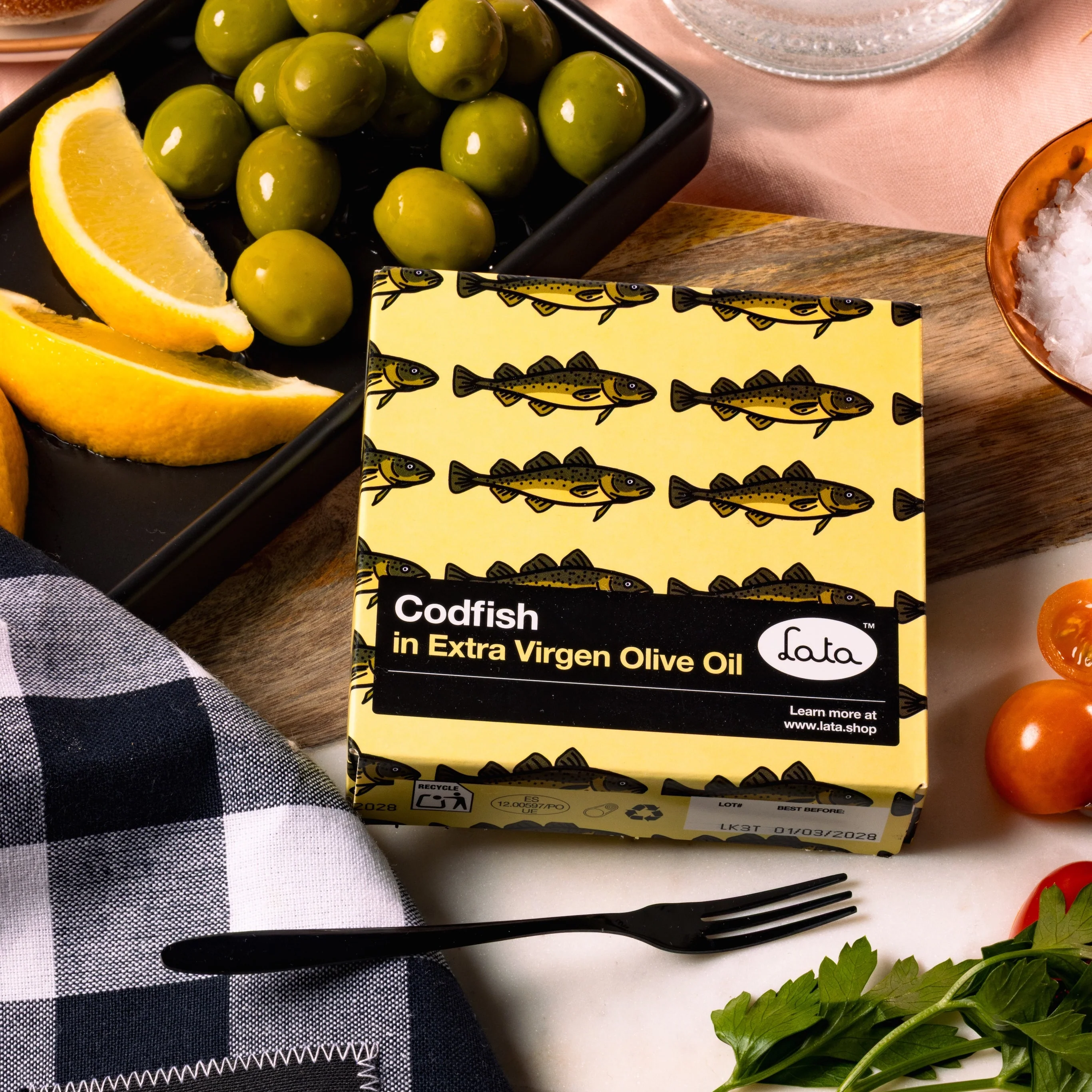 Lata Codfish in Extra Virgin Olive Oil - Image 4