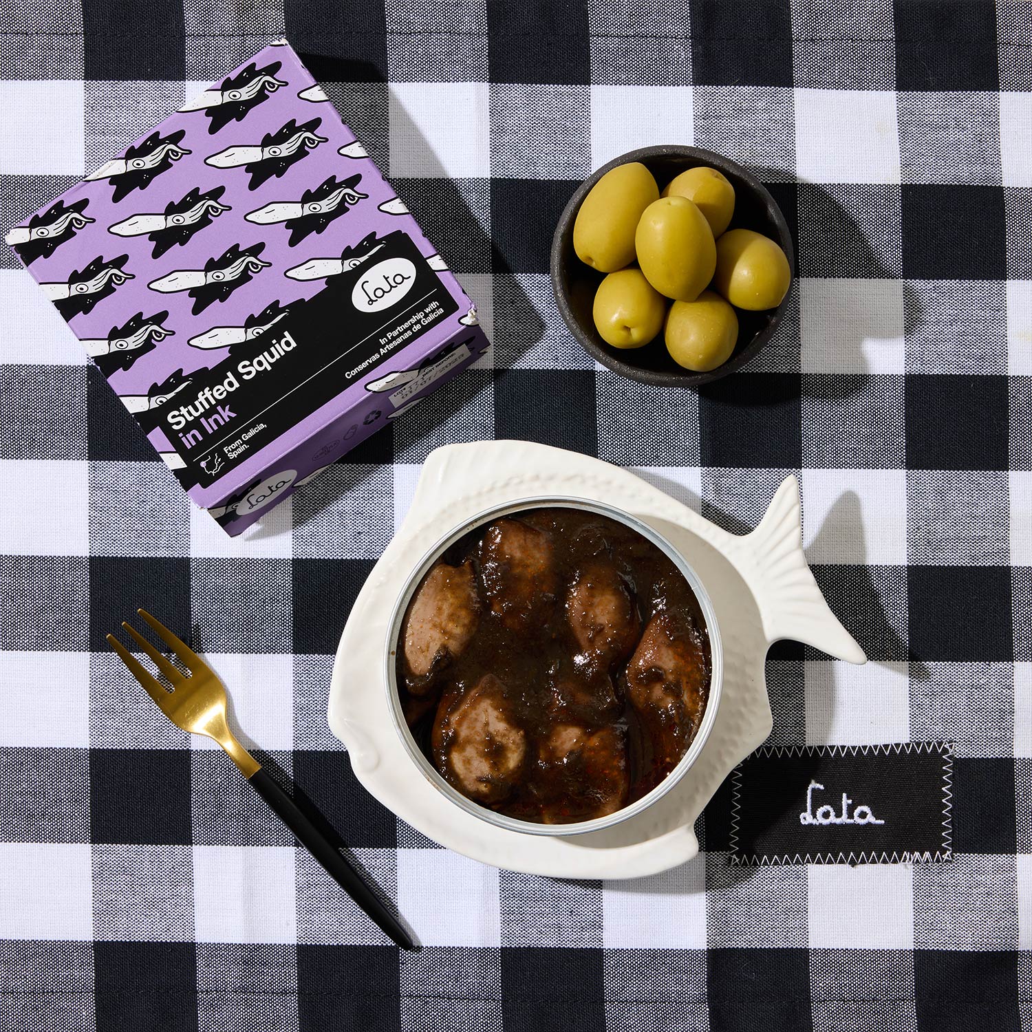 Lata Stuffed Squid in Ink - Image 3