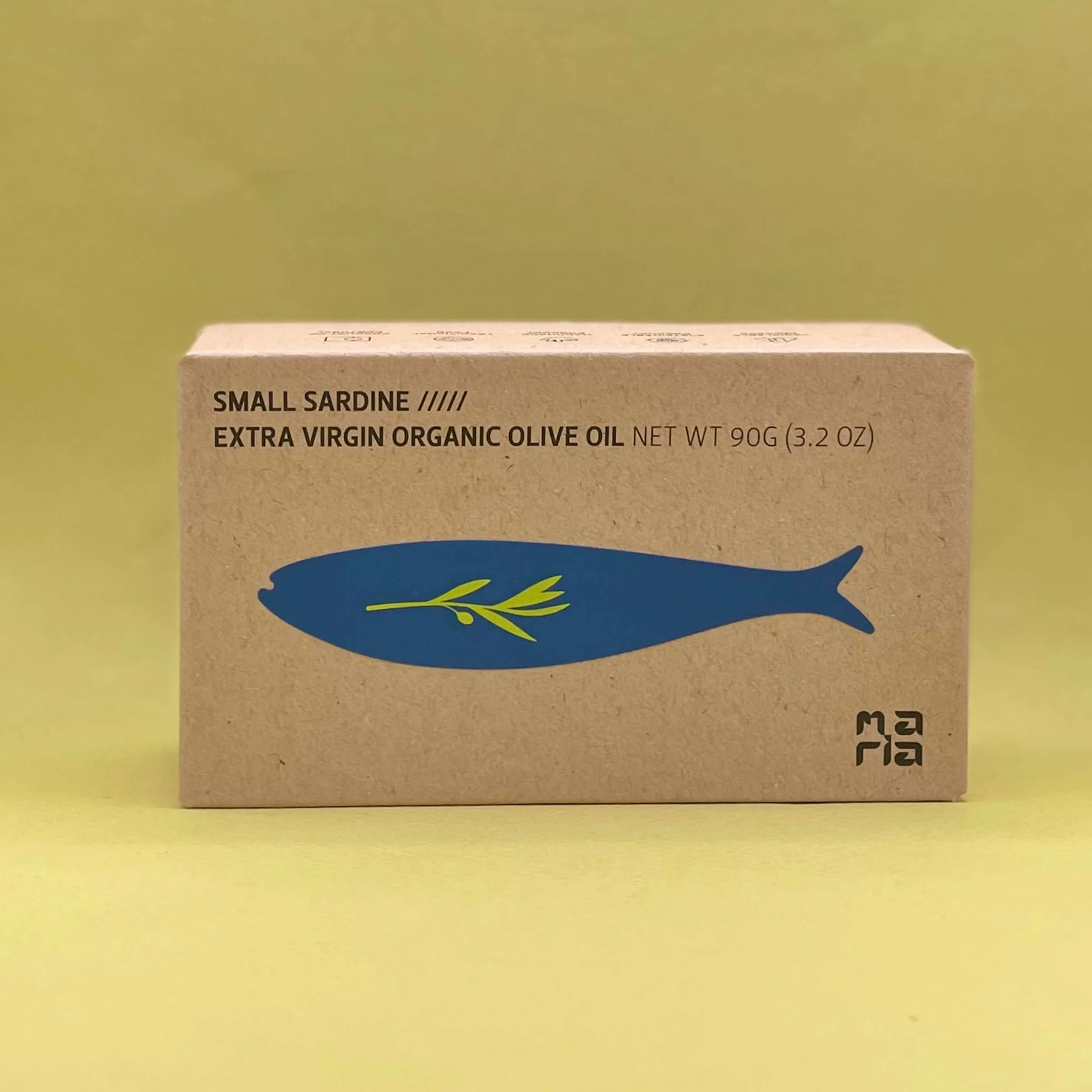 Maria Organic Small Sardines in Extra Virgin Organic Olive Oil - Image 5