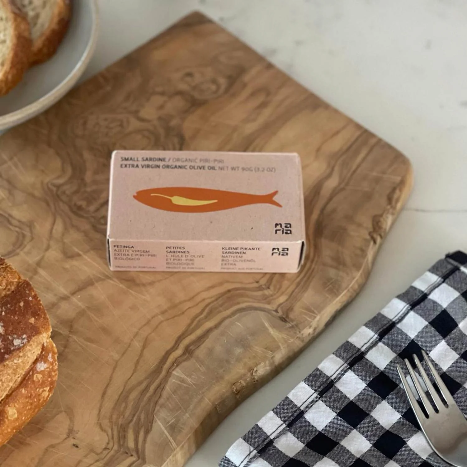 Maria Organic Spiced Small Sardines in Extra Virgin Organic Olive Oil - Image 7