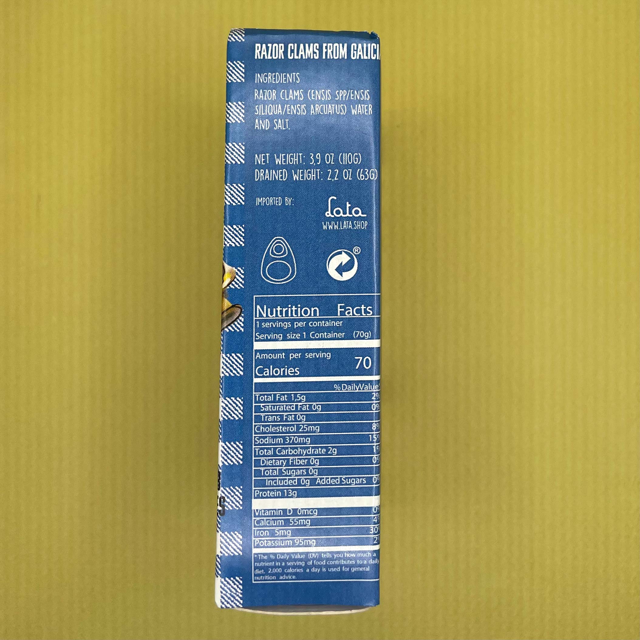 Samare Razor Clams from Galicia in Brine - Image 6