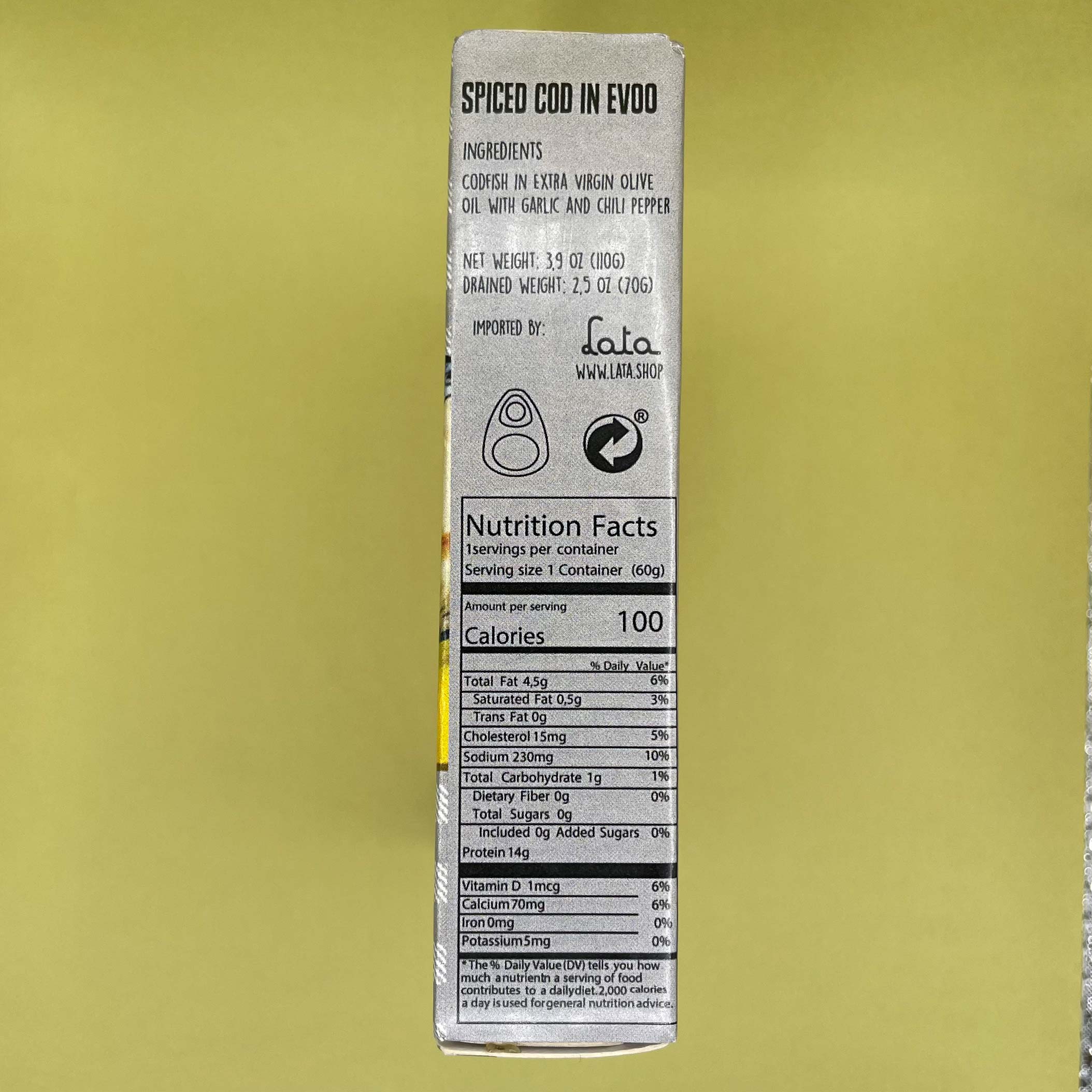 Samare Spiced Codfish in EVOO - Image 7